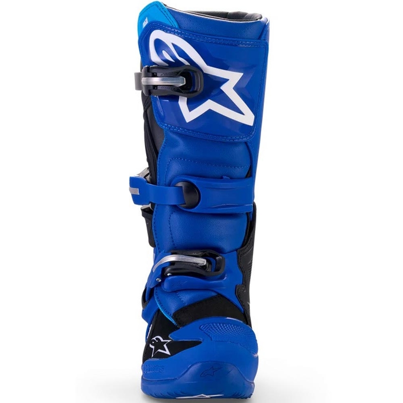„Alpinestars TECH 7 S YAMAHA“ vaikiški motokroso batai, mėlynai balti ir juodi, kolekcija
