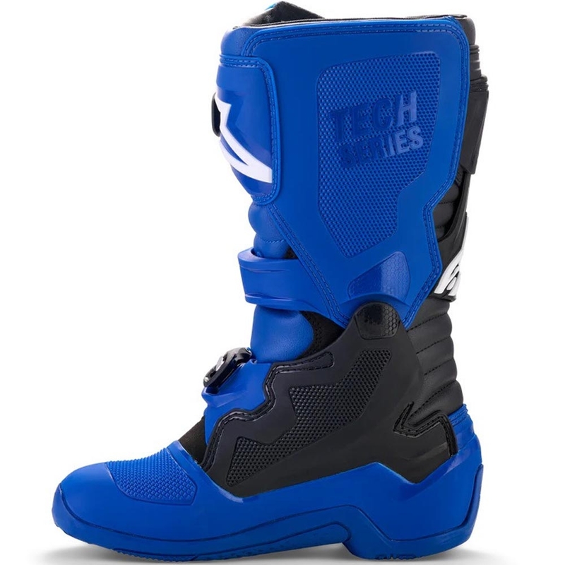 „Alpinestars TECH 7 S YAMAHA“ vaikiški motokroso batai, mėlynai balti ir juodi, kolekcija