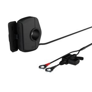 Oxford plonas USB-C ir USB-A lizdas, juodas