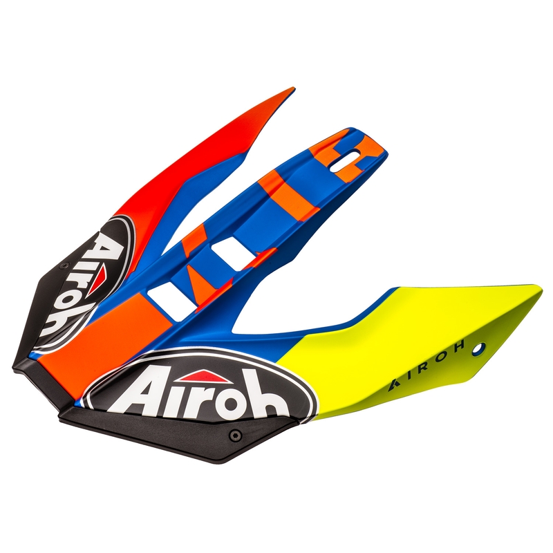 Motociklo šalmo skydelis Airoh Twist 2.0 Lift matinės žydros spalvos
