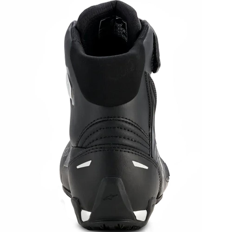 Alpinestars Stella Faster-4 Drystar moteriški motociklo batai juodi-sidabriniai
