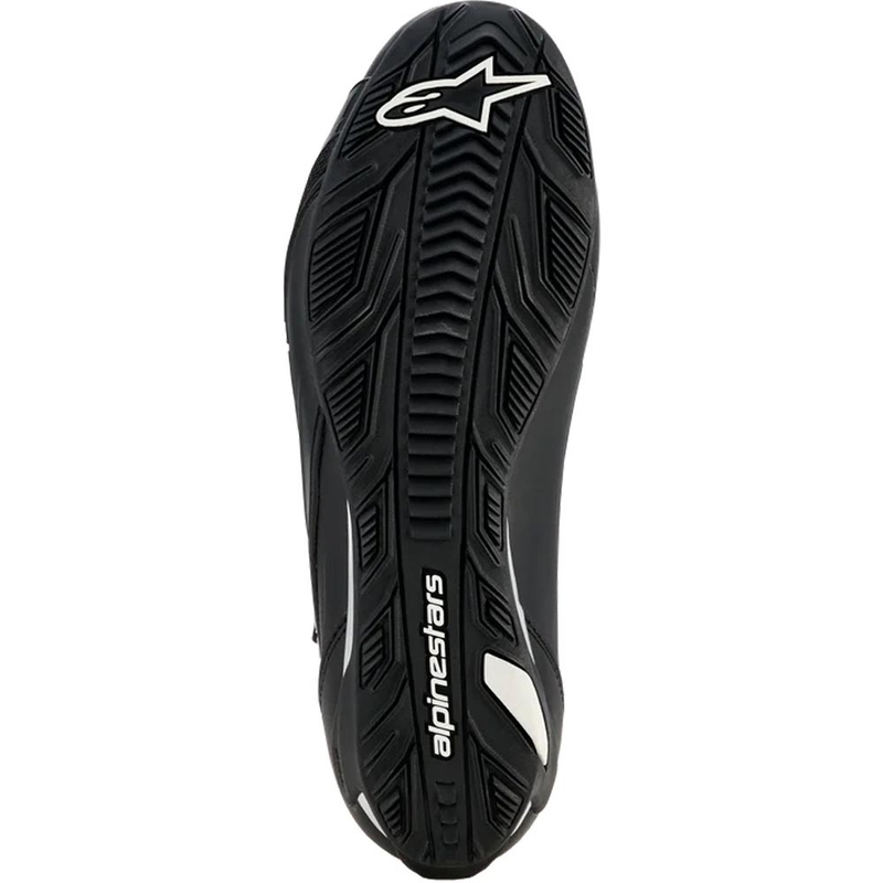 Alpinestars Stella Faster-4 Drystar moteriški motociklo batai juodi-sidabriniai