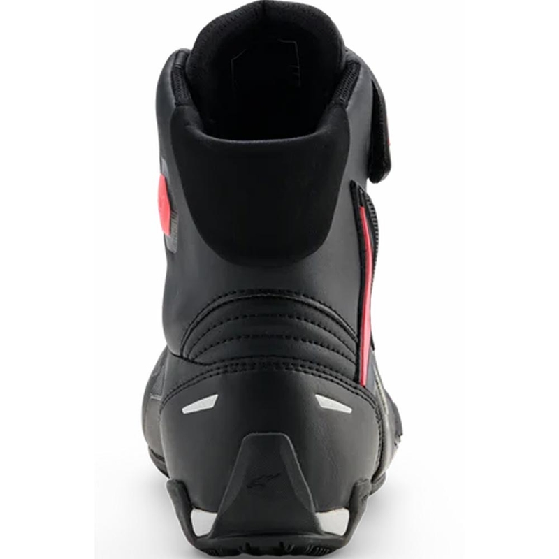 Alpinestars Stella Faster-4 Drystar moteriški motociklo batai, juodi-pilki-raudoni