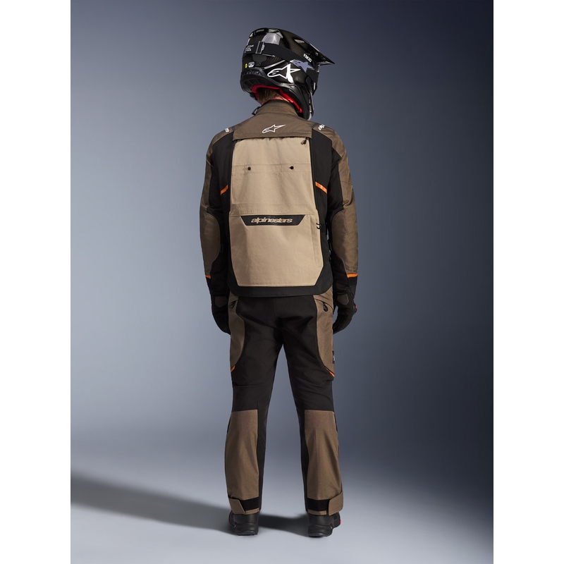 Alpinestars Cusco Drystar motociklo striukė ruda-juoda
