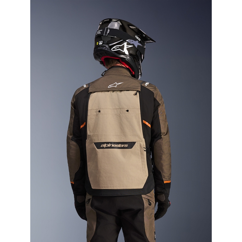 Alpinestars Cusco Drystar motociklo striukė ruda-juoda