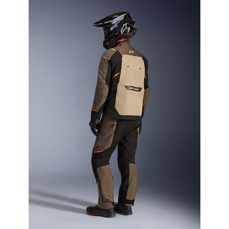Alpinestars Cusco Drystar motociklo striukė ruda-juoda