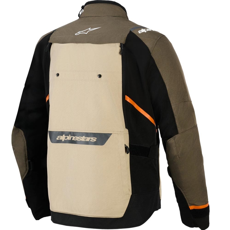 Alpinestars Cusco Drystar motociklo striukė ruda-juoda