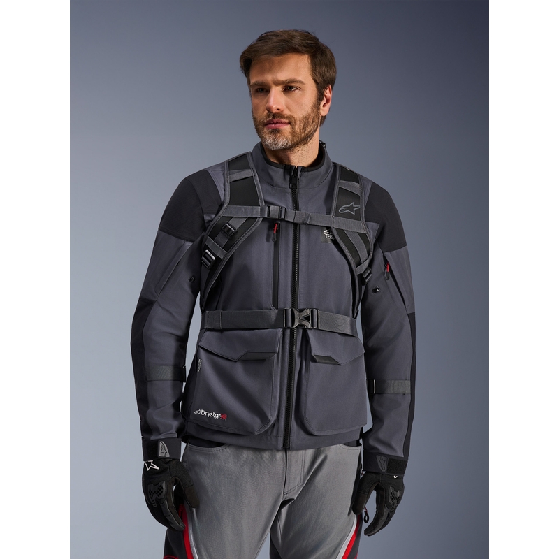 Alpinestars AT-15 motociklo kuprinė, juodai pilka, 15 l