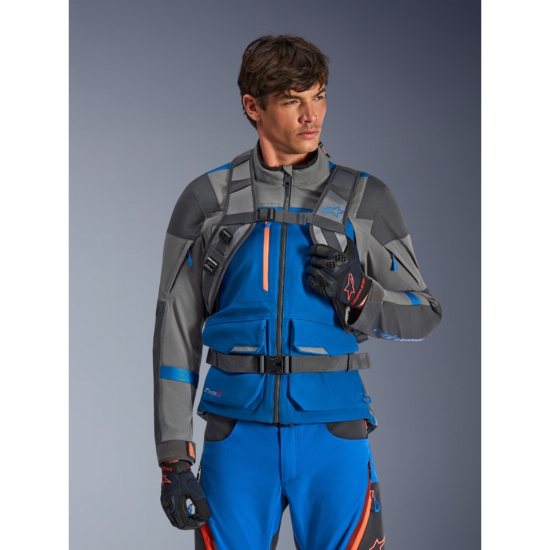 Alpinestars AT-15 motociklo kuprinė tamsiai pilka-pilka-mėlyna 15 l