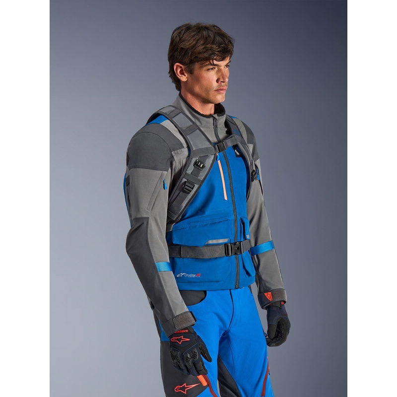 Alpinestars AT-15 motociklo kuprinė tamsiai pilka-pilka-mėlyna 15 l