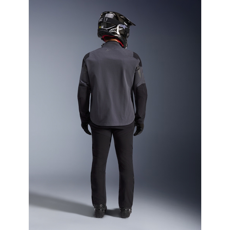 Alpinestars Maxdura Drystar XF motociklo striukė tamsiai pilka-juoda