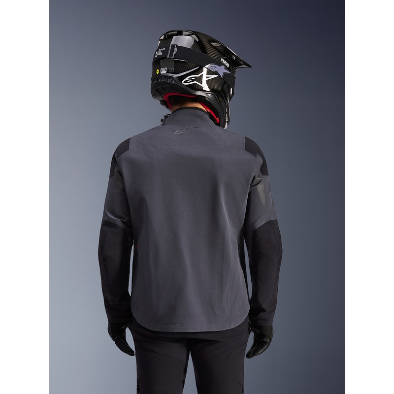 Alpinestars Maxdura Drystar XF motociklo striukė tamsiai pilka-juoda