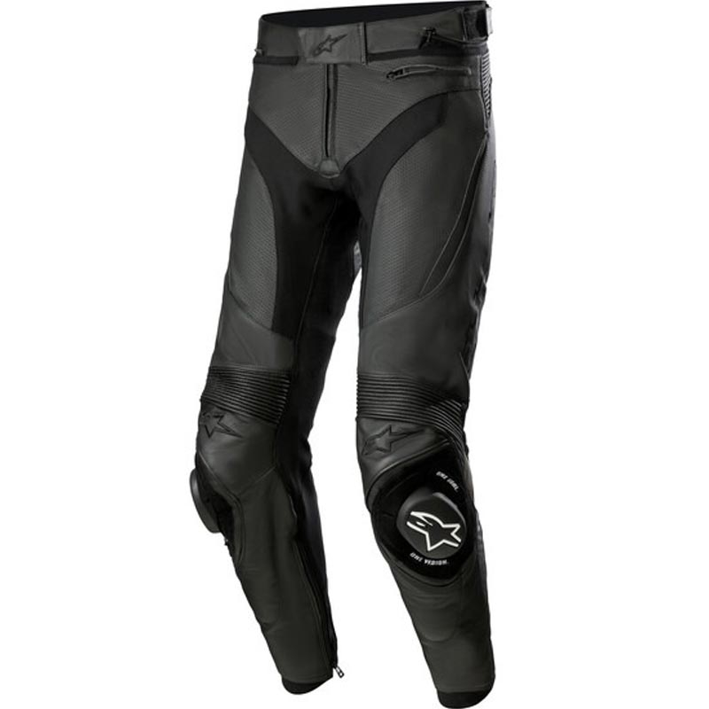 Alpinestars Missile 3 Airflow odinės motociklo kelnės juodos