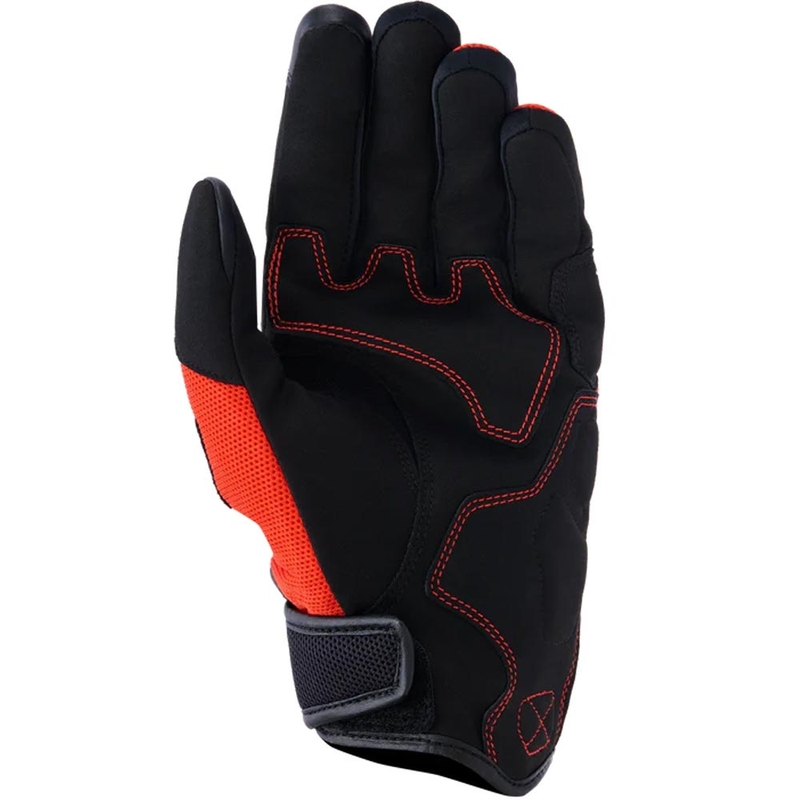 Alpinestars Ignite motociklo pirštinės raudonos-juodos