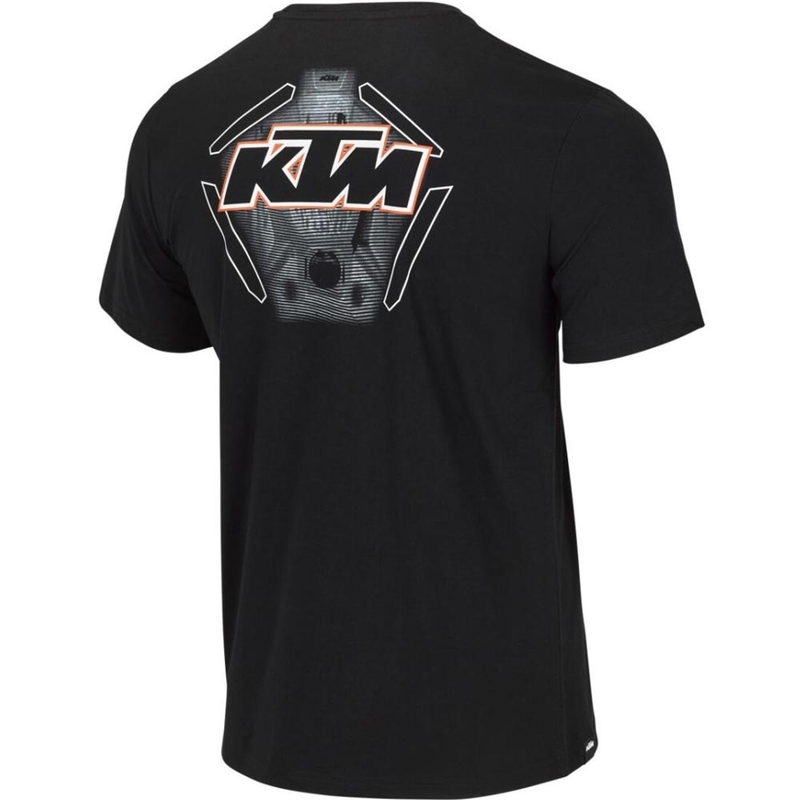 KTM Beast vyriški marškinėliai juodi