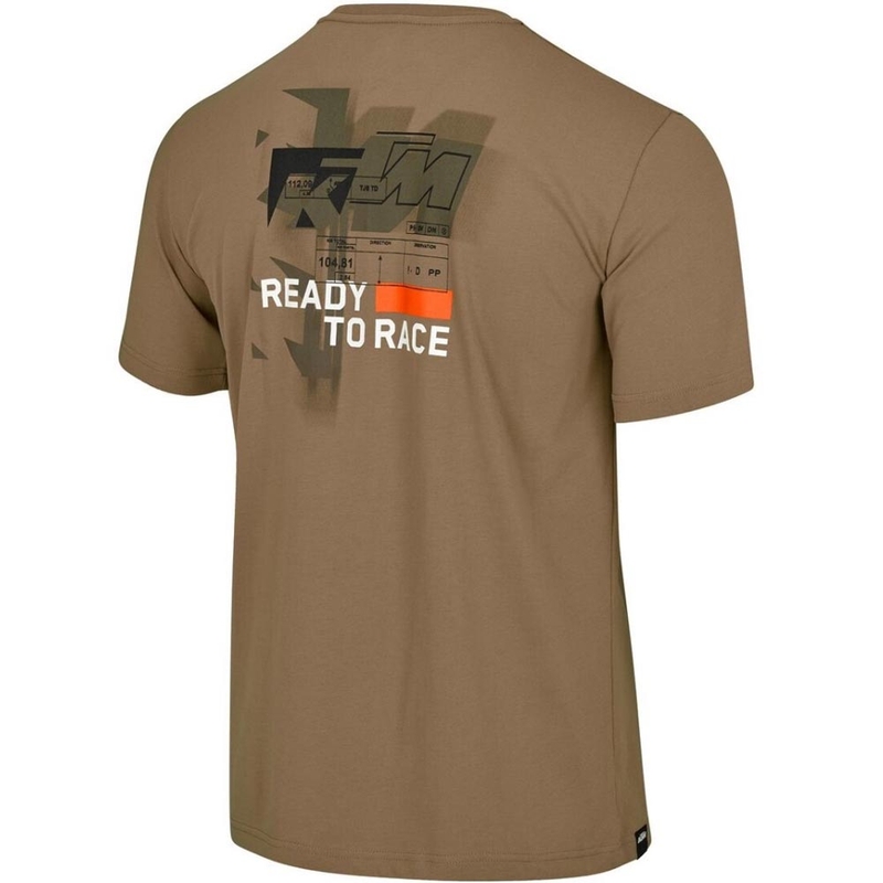 KTM Adventure Rally marškinėliai smėlio spalvos