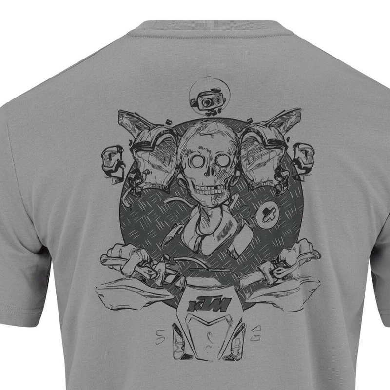 KTM Offroad marškinėliai pilki