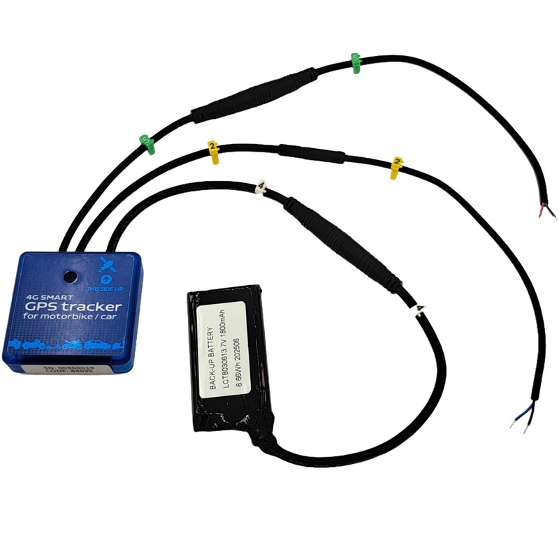GPS lokatorius ir motociklo signalizacija su BIKEANGEL MOTO programėle – „Europe Extra“