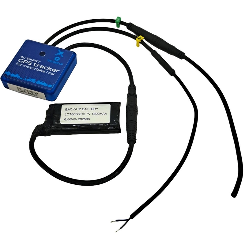 GPS lokatorius ir motociklo signalizacija su BIKEANGEL MOTO programėle – „Europe Extra“