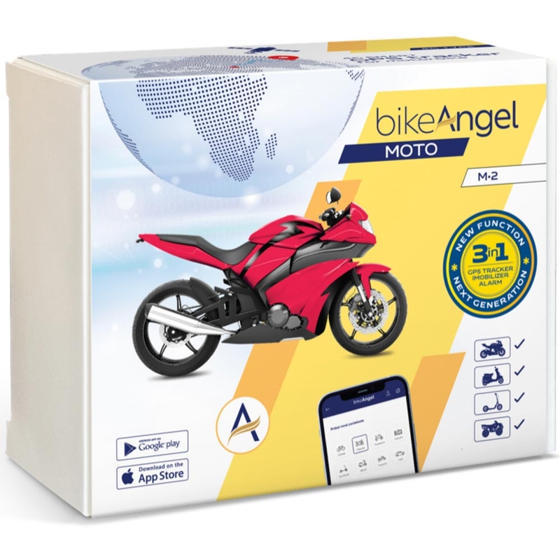 GPS lokatorius ir motociklo signalizacija su BIKEANGEL MOTO programėle – „Europe Plus“