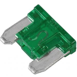 Plokščias saugiklis MINI žemas 30 A 10 vnt.