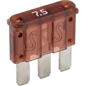 Plokščias saugiklis MIKRO III 7,5 A 10 vnt.