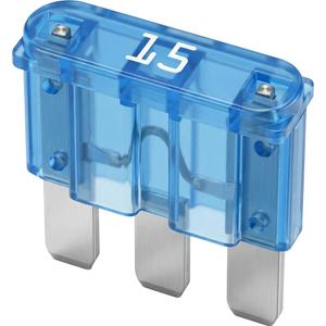 Plokščias saugiklis MIKRO III 15 A 10 vnt.