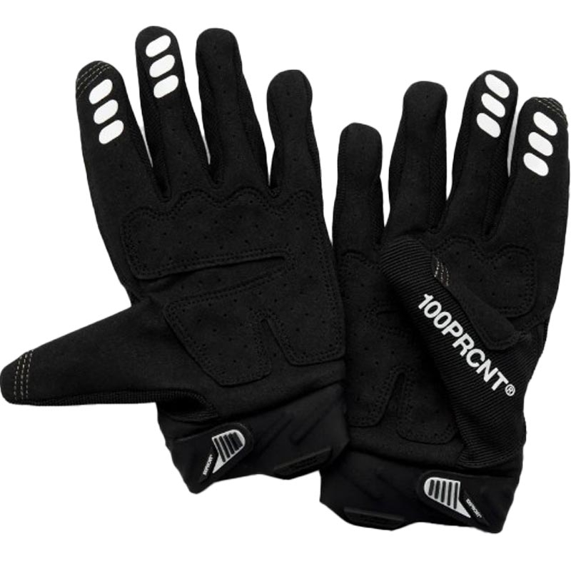 100% Airmatic 2 motokroso pirštinės juodos