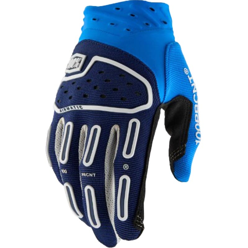 Motokroso pirštinės 100% Airmatic 2 mėlynos