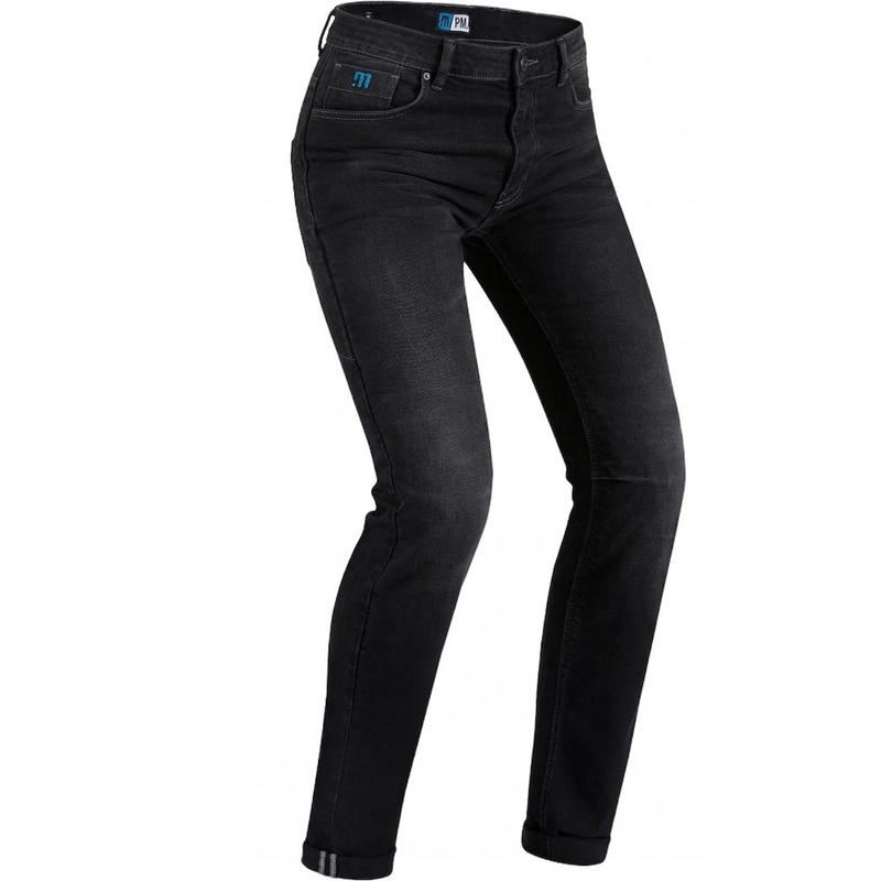 PMJ Caferacer Legend Black Motociklininko džinsai