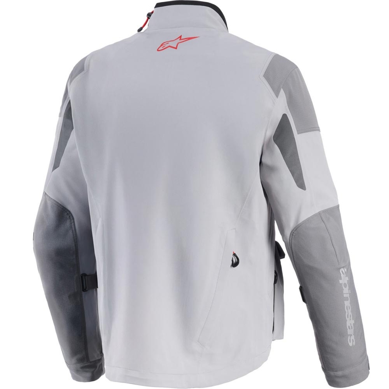 Alpinestars Maxdura Drystar XF motociklo striukė šviesiai pilka-tamsiai pilka