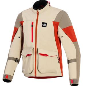 Alpinestars Maxdura Drystar XF motociklo striukė ruda-oranžinė