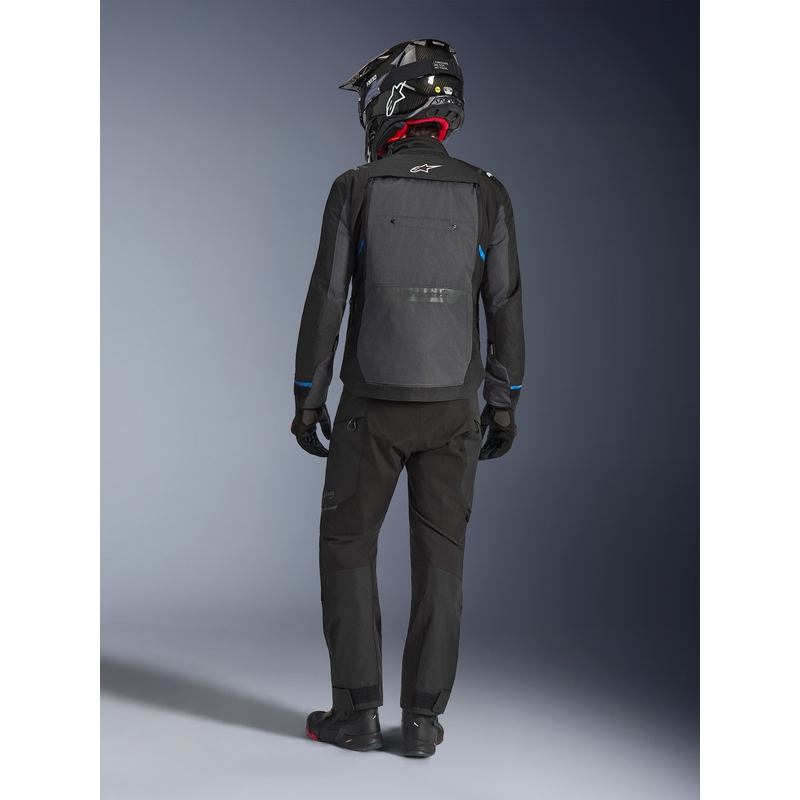 Alpinestars Cusco Drystar motociklo striukė juoda-tamsiai pilka