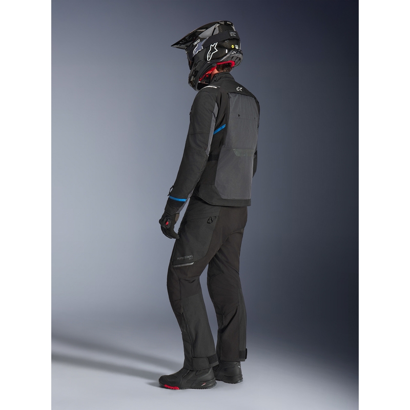 Alpinestars Cusco Drystar motociklo striukė juoda-tamsiai pilka