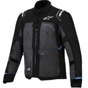 Alpinestars Cusco Drystar motociklo striukė juoda-tamsiai pilka