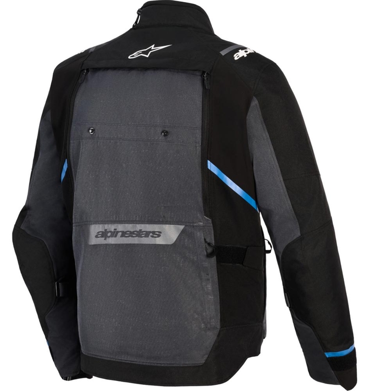 Alpinestars Cusco Drystar motociklo striukė juoda-tamsiai pilka
