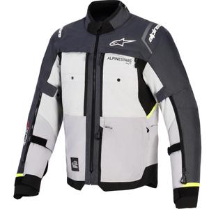 „Alpinestars Cusco Drystar“ motociklo striukė šviesiai pilka-šviesiai mėlyna-tamsiai mėlyna
