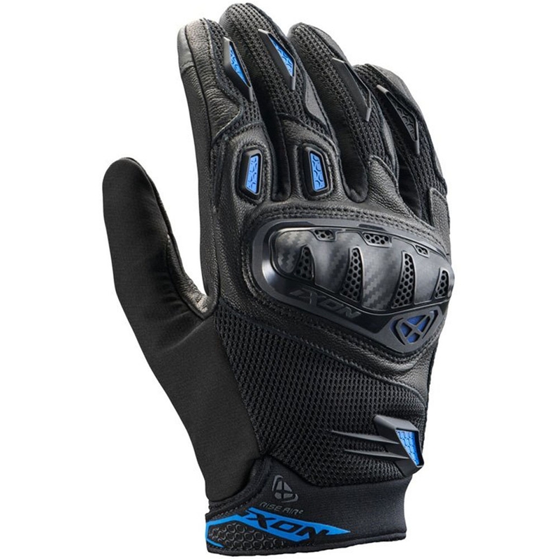 IXON Rise Air 2 motociklo pirštinės juodos-mėlynos