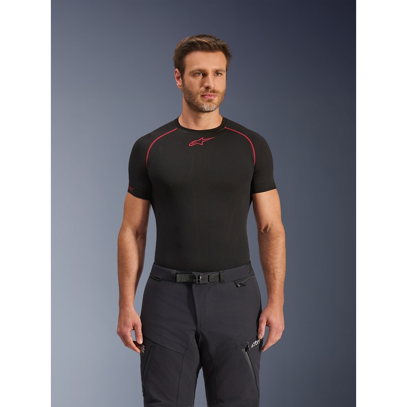 Alpinestars Andes PRO Drystar XF motociklo kelnės juodos-tamsiai pilkos