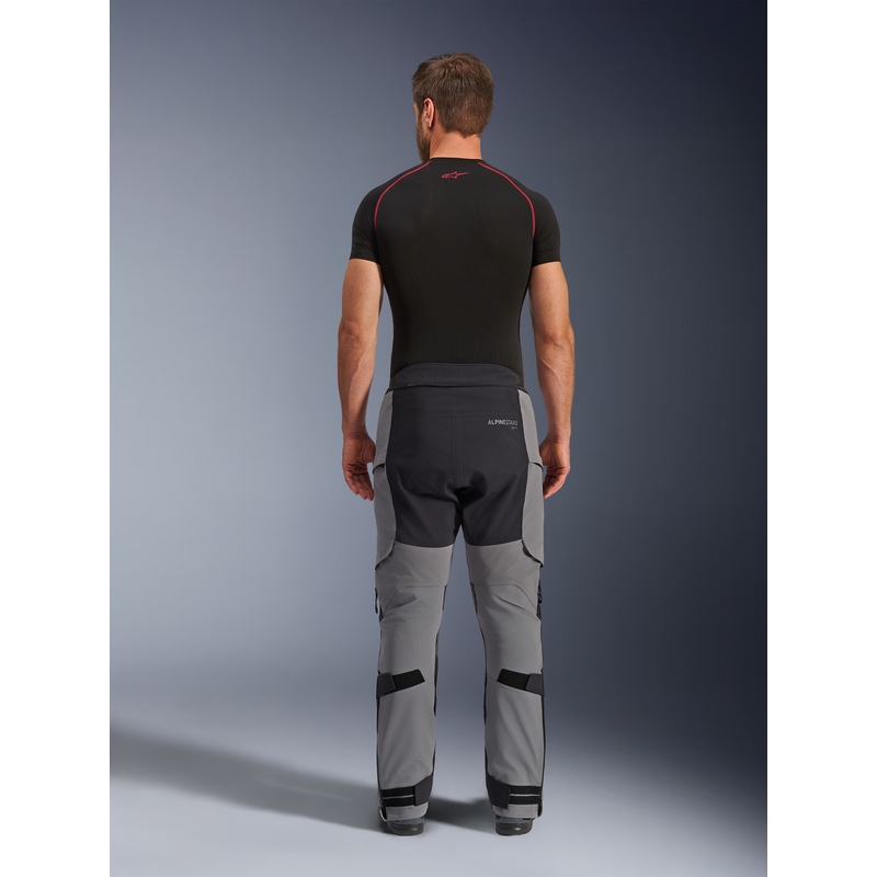 Alpinestars Andes PRO Drystar XF motociklo kelnės tamsiai pilkos-juodos