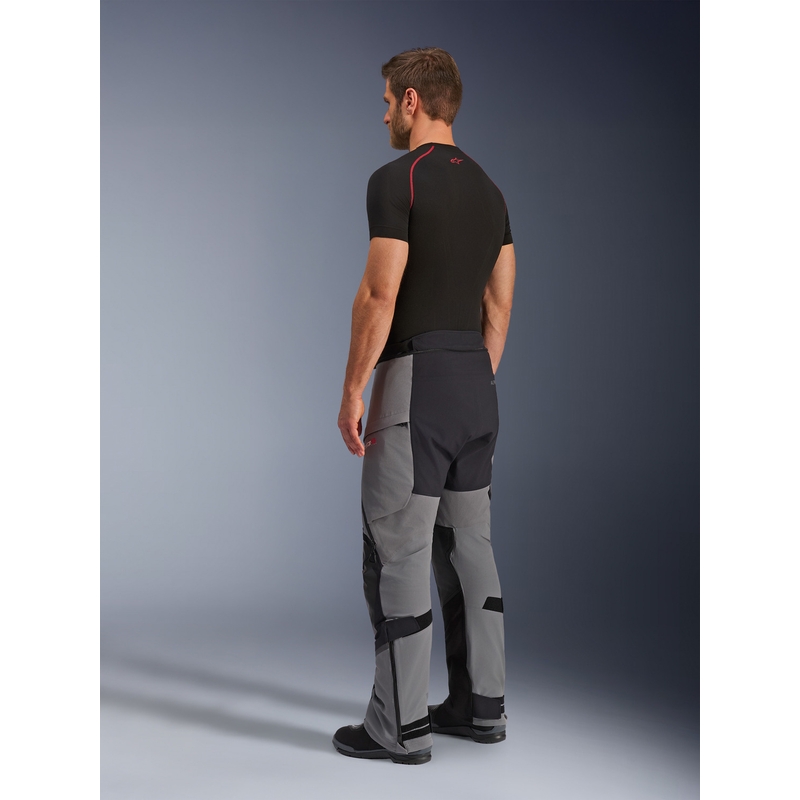 Alpinestars Andes PRO Drystar XF motociklo kelnės tamsiai pilkos-juodos