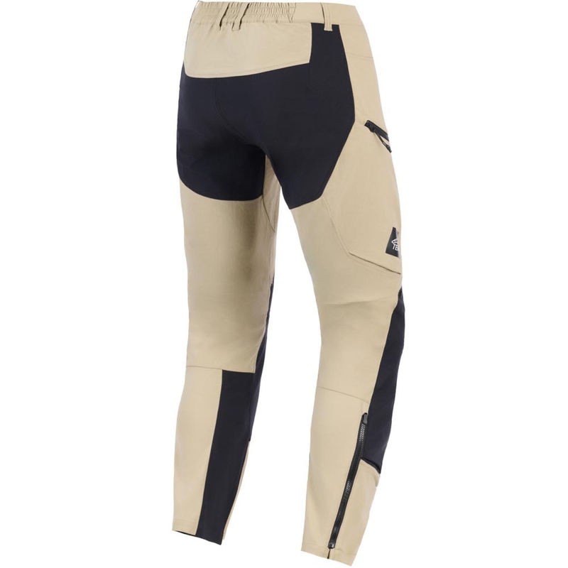Alpinestars Explore AST motociklo kelnės šviesiai rudos-juodos