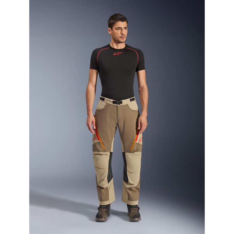 Alpinestars Maxdura Dual motociklo kelnės šviesiai rudos
