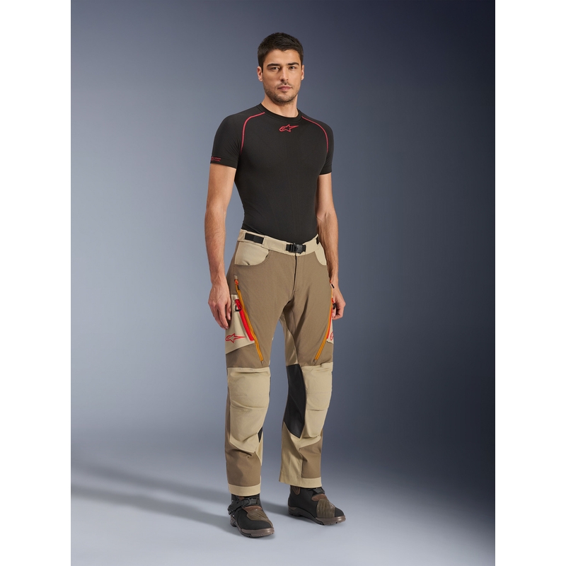 Alpinestars Maxdura Dual motociklo kelnės šviesiai rudos