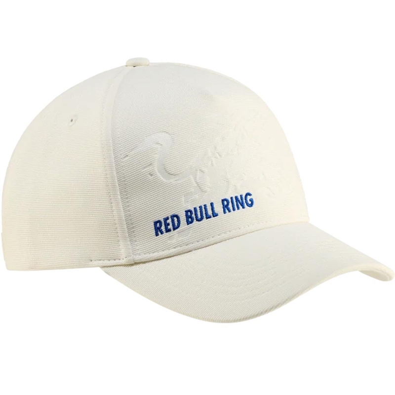 „Red Bull Racing“ įspausta kepuraitė, balta
