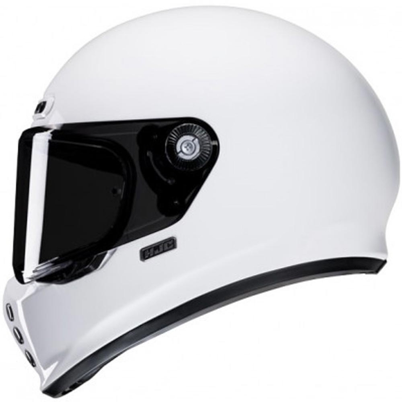HJC V10 Solid uždaras motociklo šalmas, baltas