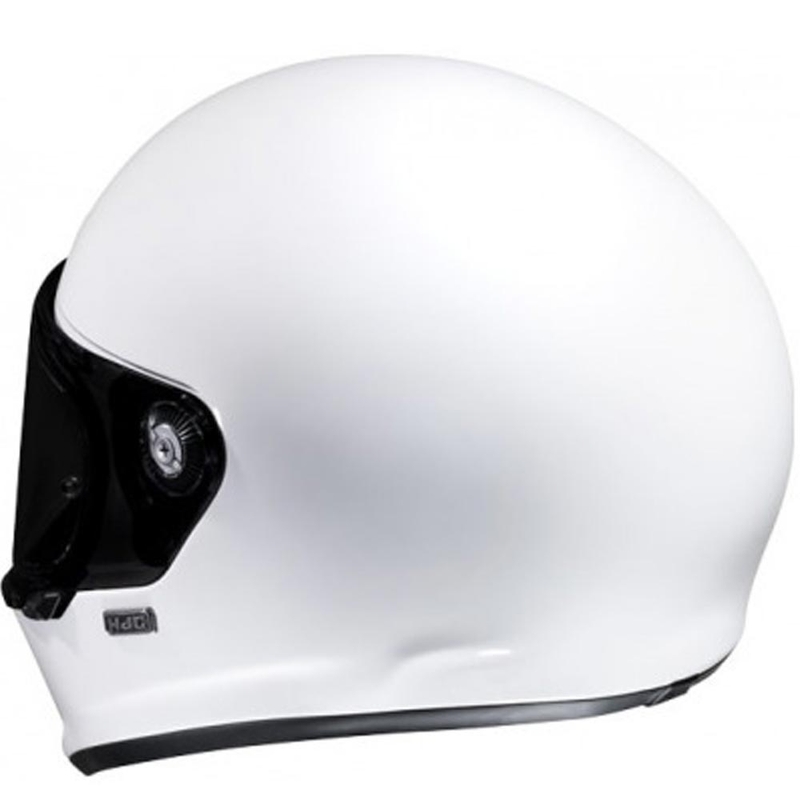 HJC V10 Solid uždaras motociklo šalmas, baltas
