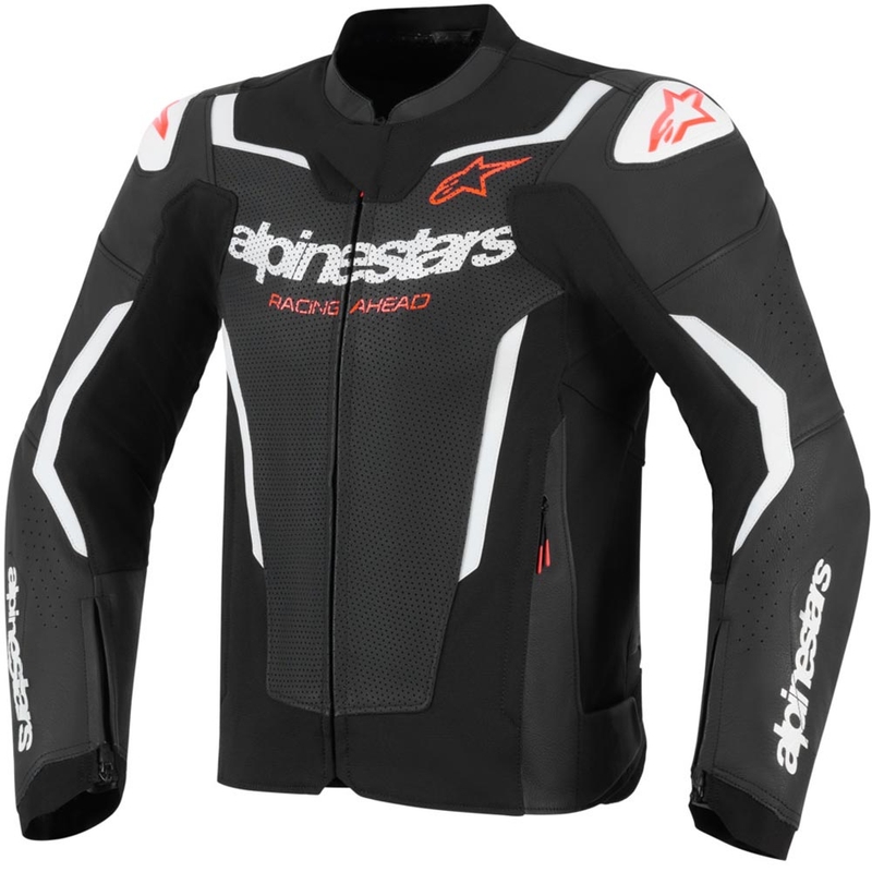 Alpinestars GP Force V2 Airflow odinė motociklo striukė, juoda-balta