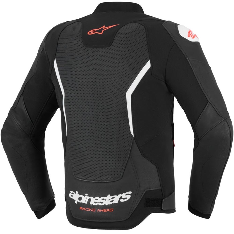 Alpinestars GP Force V2 Airflow odinė motociklo striukė, juoda-balta