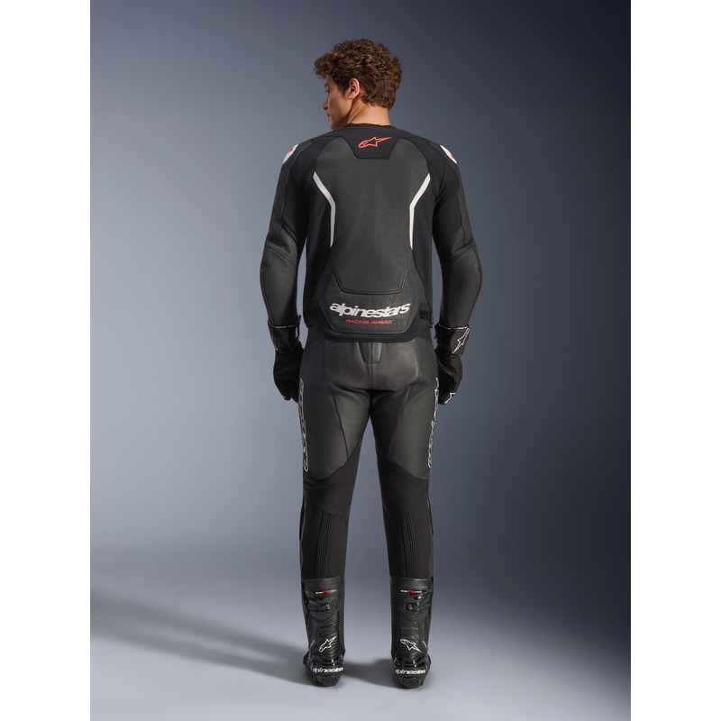 Alpinestars GP Force V2 Airflow odinė motociklo striukė, juoda-balta